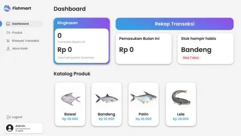 FishMart project desktop preview